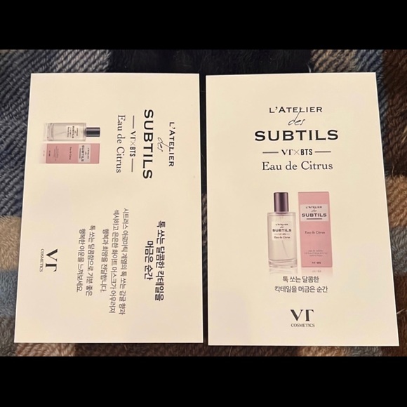 VT x BTS Perfume J-Hope Photocards - Picture 2 of 2